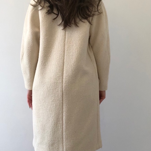 Zara Cream Coat - Picture 4 of 9